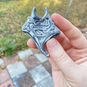 Mantaray Stingray Worry Stone Textured